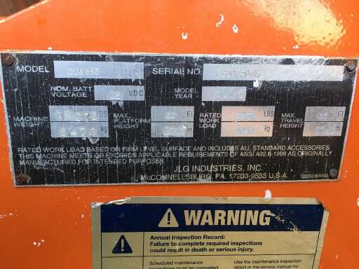 JLG Scissor Lifts Equipment For Sale