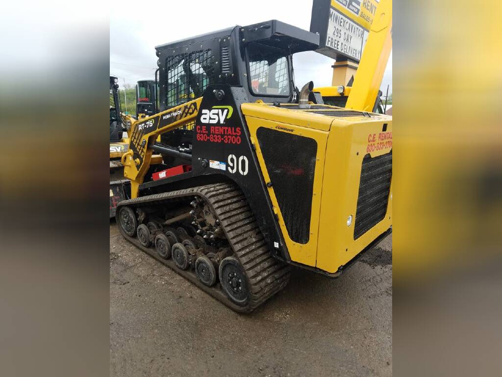 90 2019 Asv Rt75 Contractors Equipment Rentals 630 833 3700