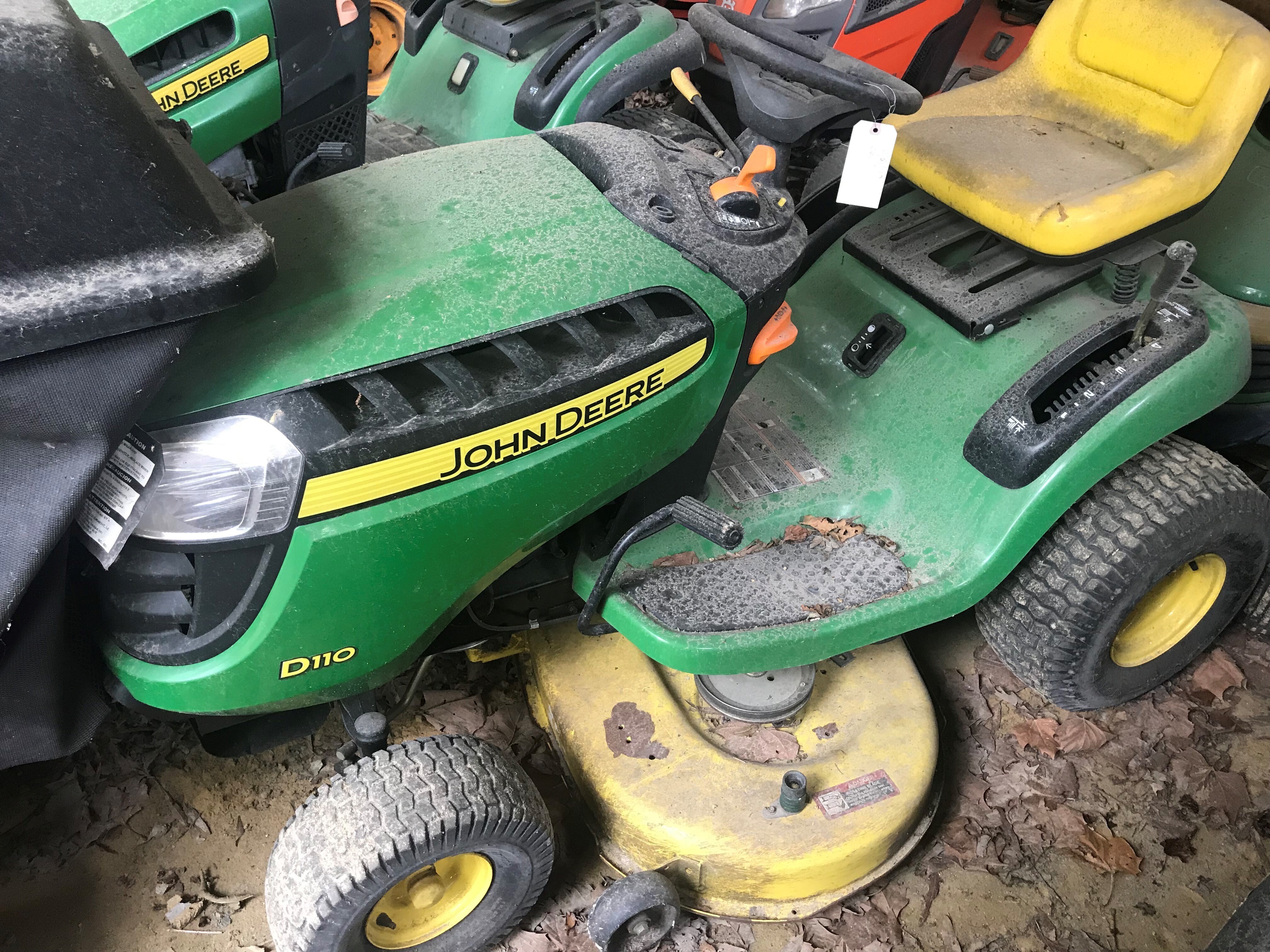 0 John Deere D110 Lawn Mower For Sale in Kinston, NC Equipment Trader