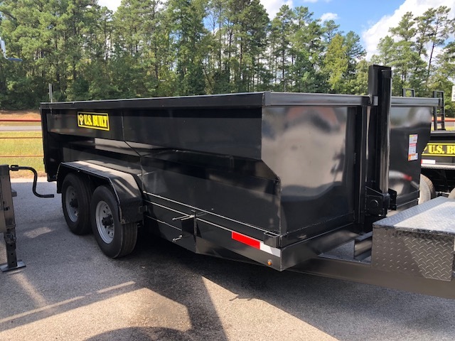 2021 Us Built Bumper Pull Dump Trailer 7x14x3 , 14000 Lb For Sale in