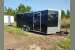 2022 PEACH CARGO 8.5X20TA2 BLACK WITH SIDE DOOR AND RAMP