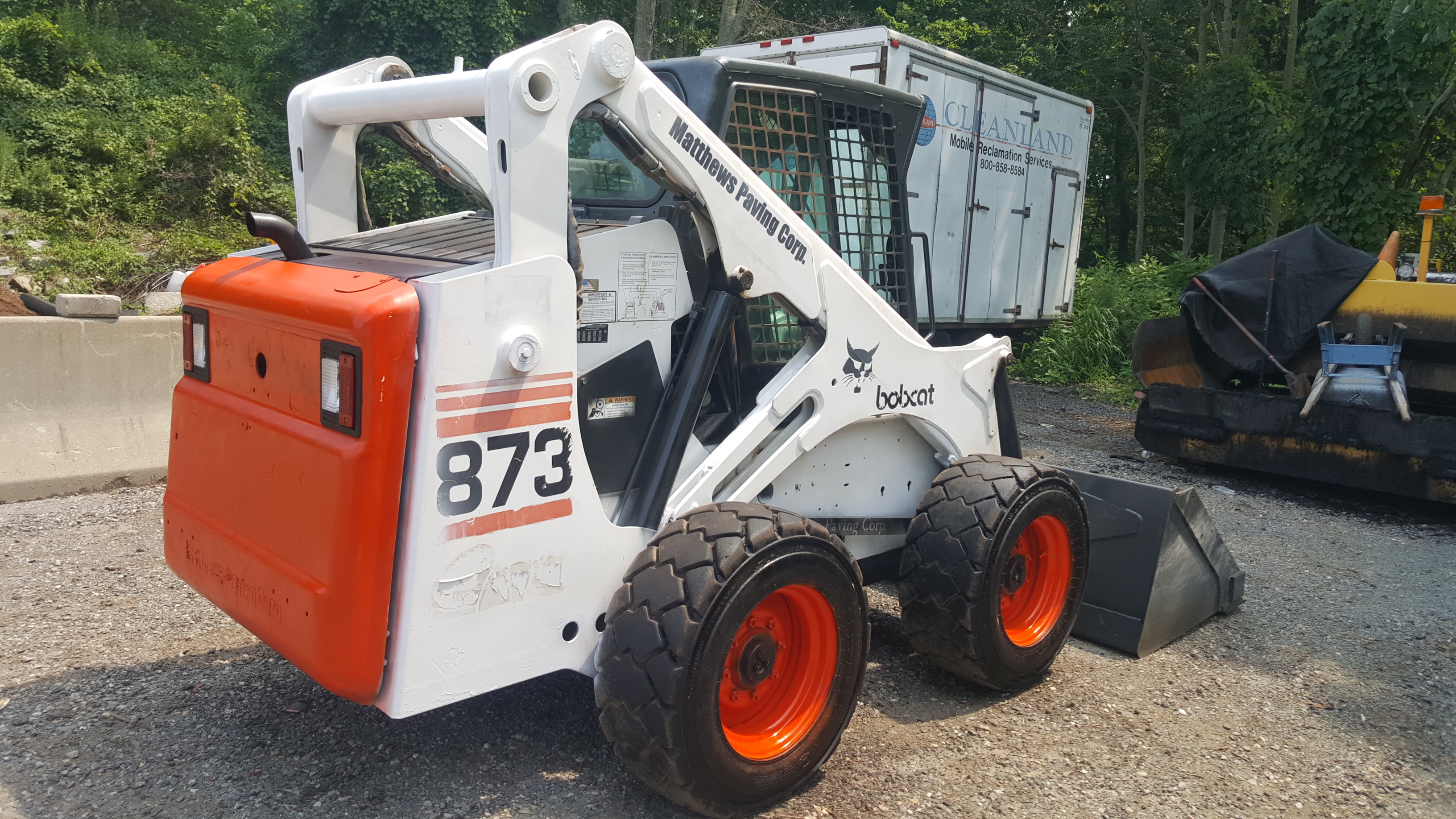 2001 Bobcat 873 G, Sharon MA 5017139032