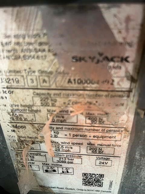 2021 Skyjack SJ3219