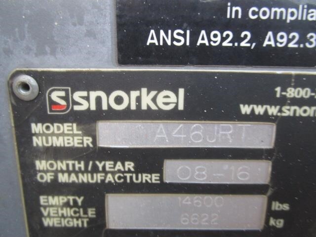2016 Snorkel A46JRT Picture 44 2016 Snorkel A46JRT-44