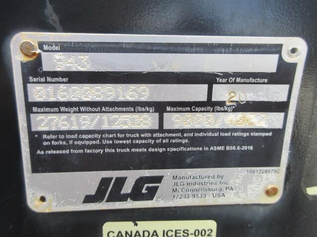 2018 JLG 943 Picture 23 2018 JLG 943-23