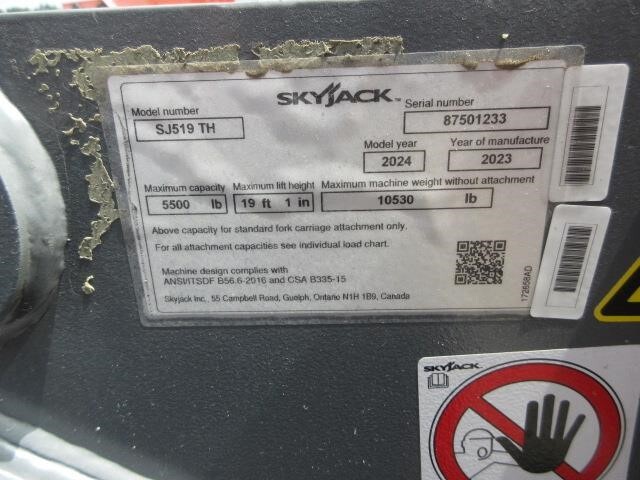 2024 Skyjack SJ519 TH-23