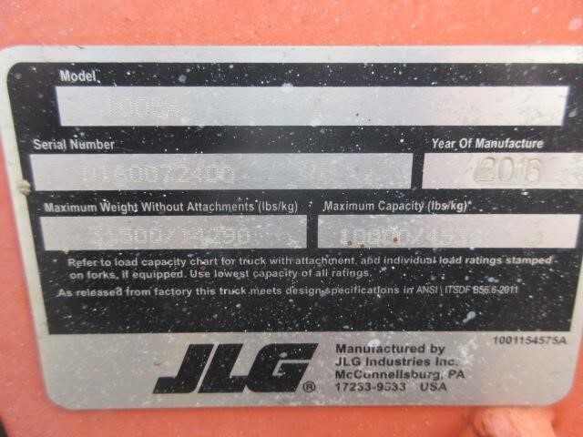 2016 SkyTrak 10054-27