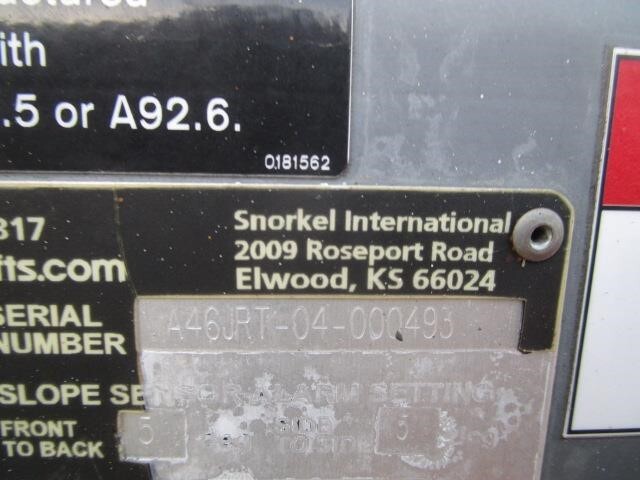 2016 Snorkel A46JRT-43