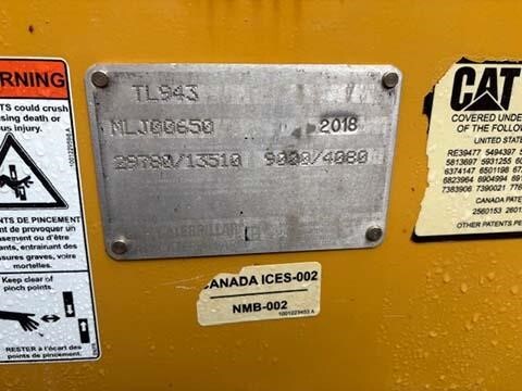 2018 CAT TL943D-14