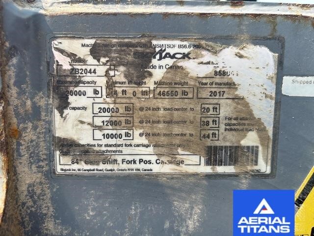 2017 Skyjack ZB2044 -36