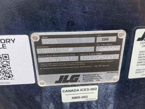 2022 JLG 1255 Picture 25 2022 JLG 1255-25