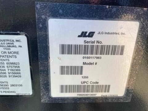 2022 JLG 1255 Picture 23 2022 JLG 1255-23