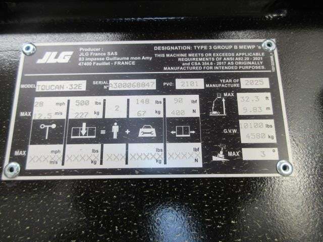 2025 JLG Toucan 32E-22