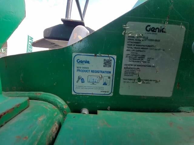 2017 Genie GTH-5519-26