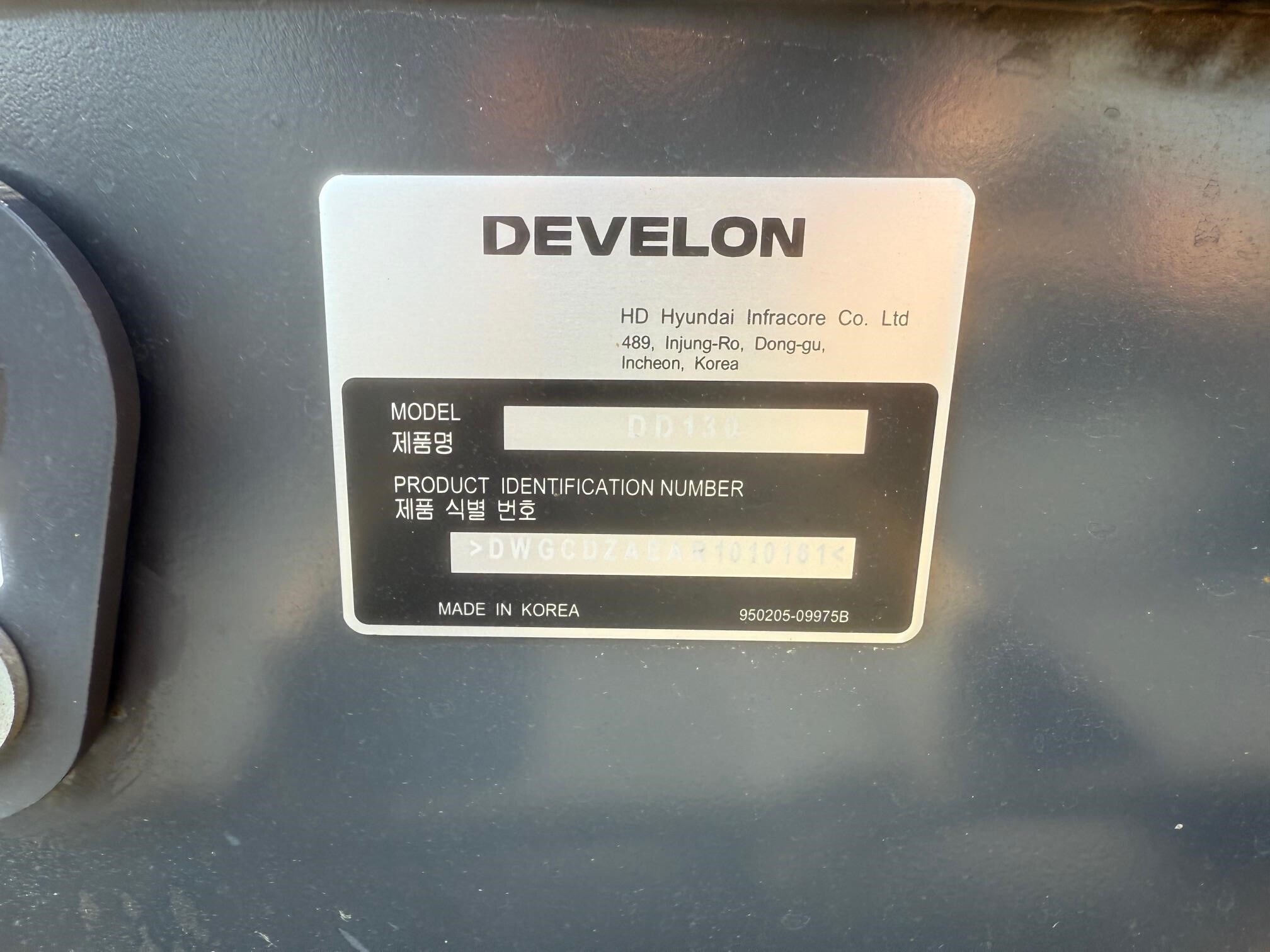 2024 Develon DD130
